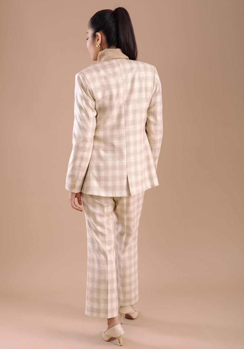 Plaid Three Piece Suit