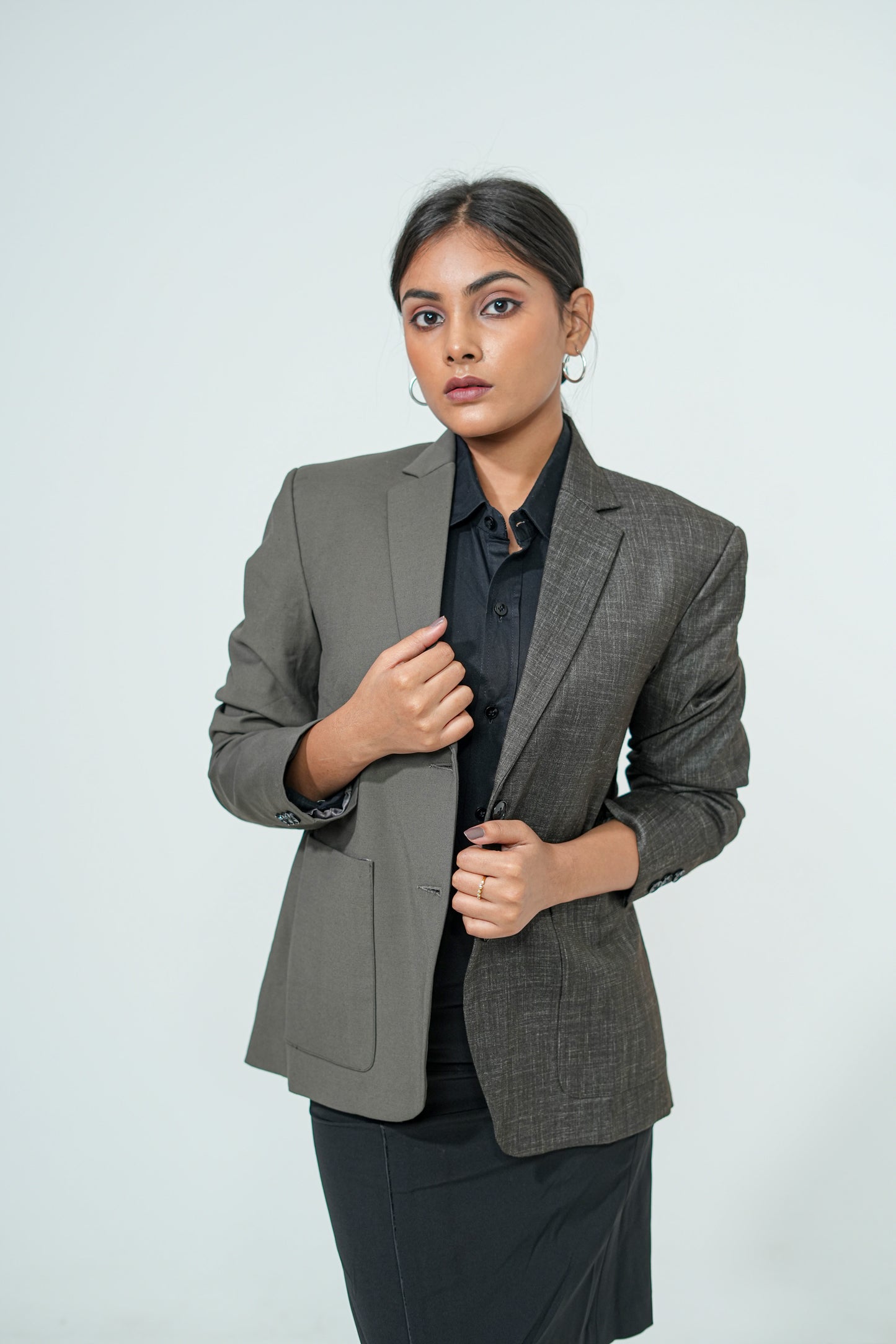 Go Getter Contrasted Blazer