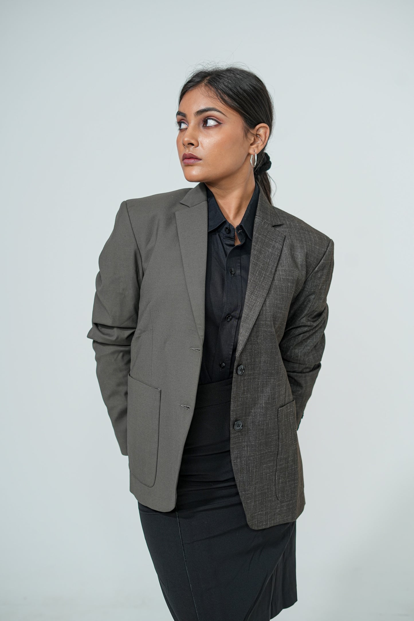 Go Getter Contrasted Blazer