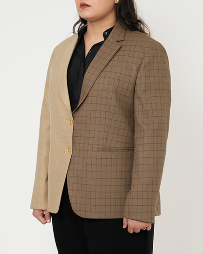 Old Money Contrasted Blazer