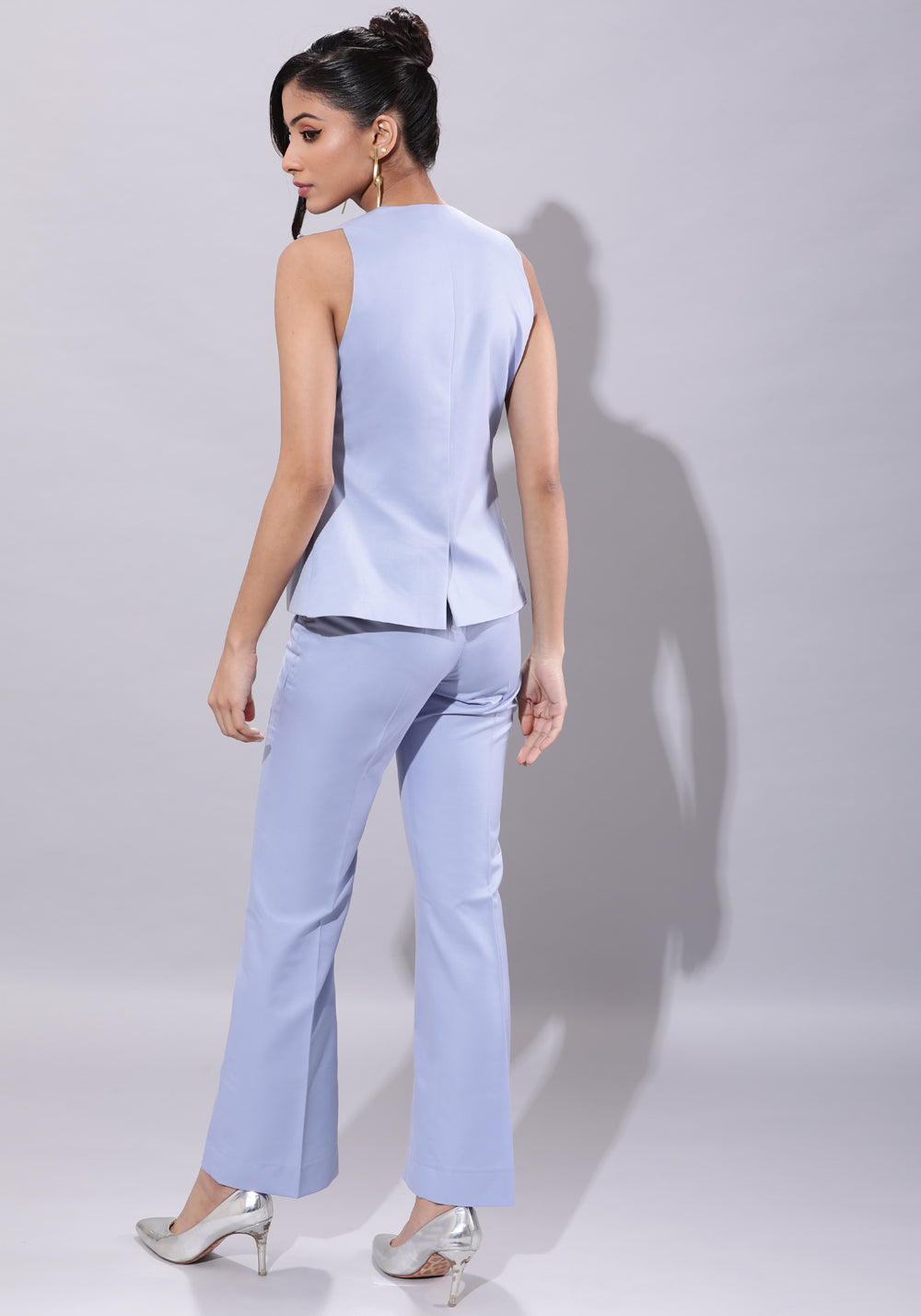 Classic Waistcoat Set- Pastel Blue