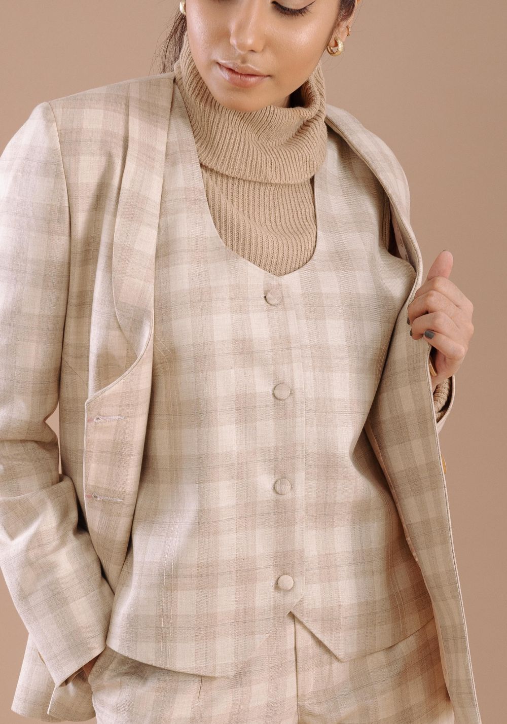 Plaid Waistcoat