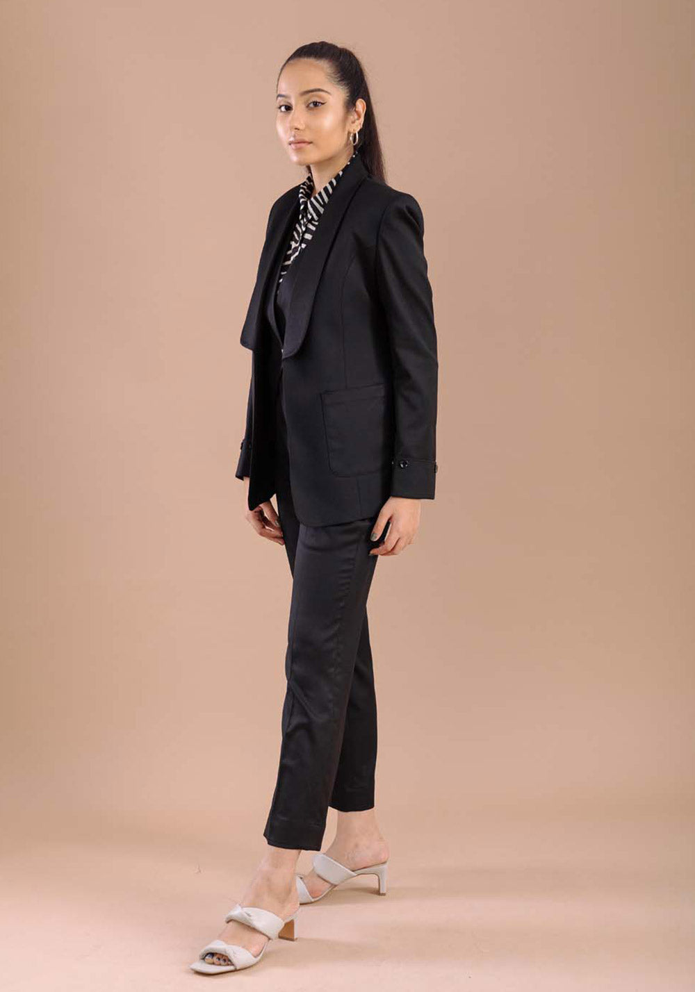Black Three Piece Suit