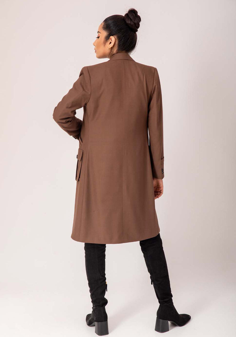 Brown Three Piece Suit