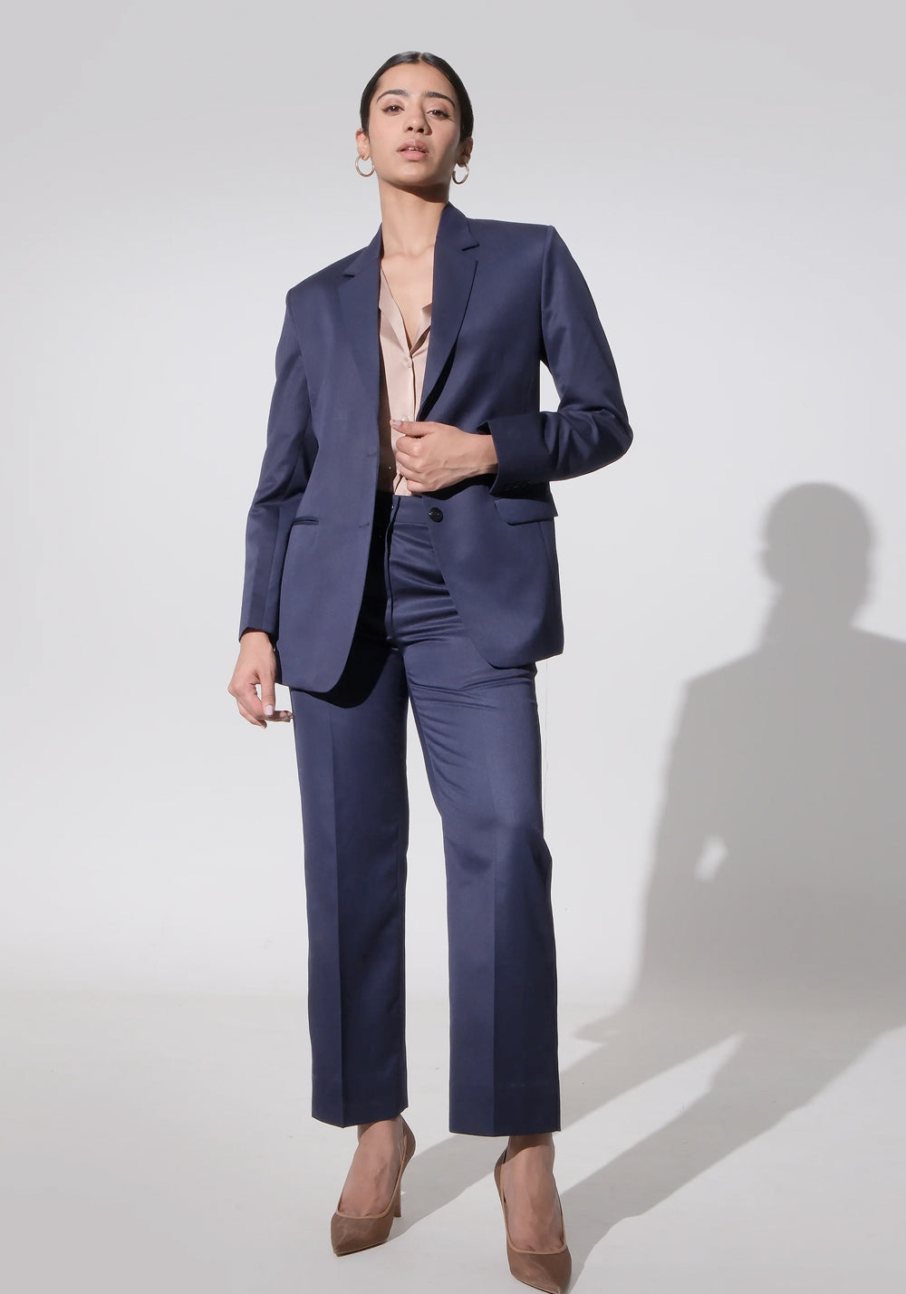 Classic Business Suit- Navy Blue