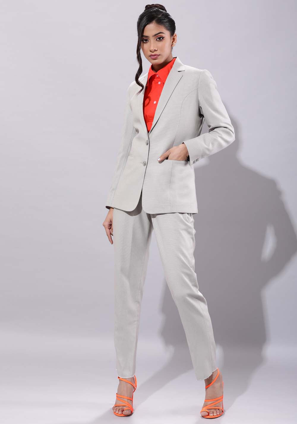 Classic Blazer- Grey