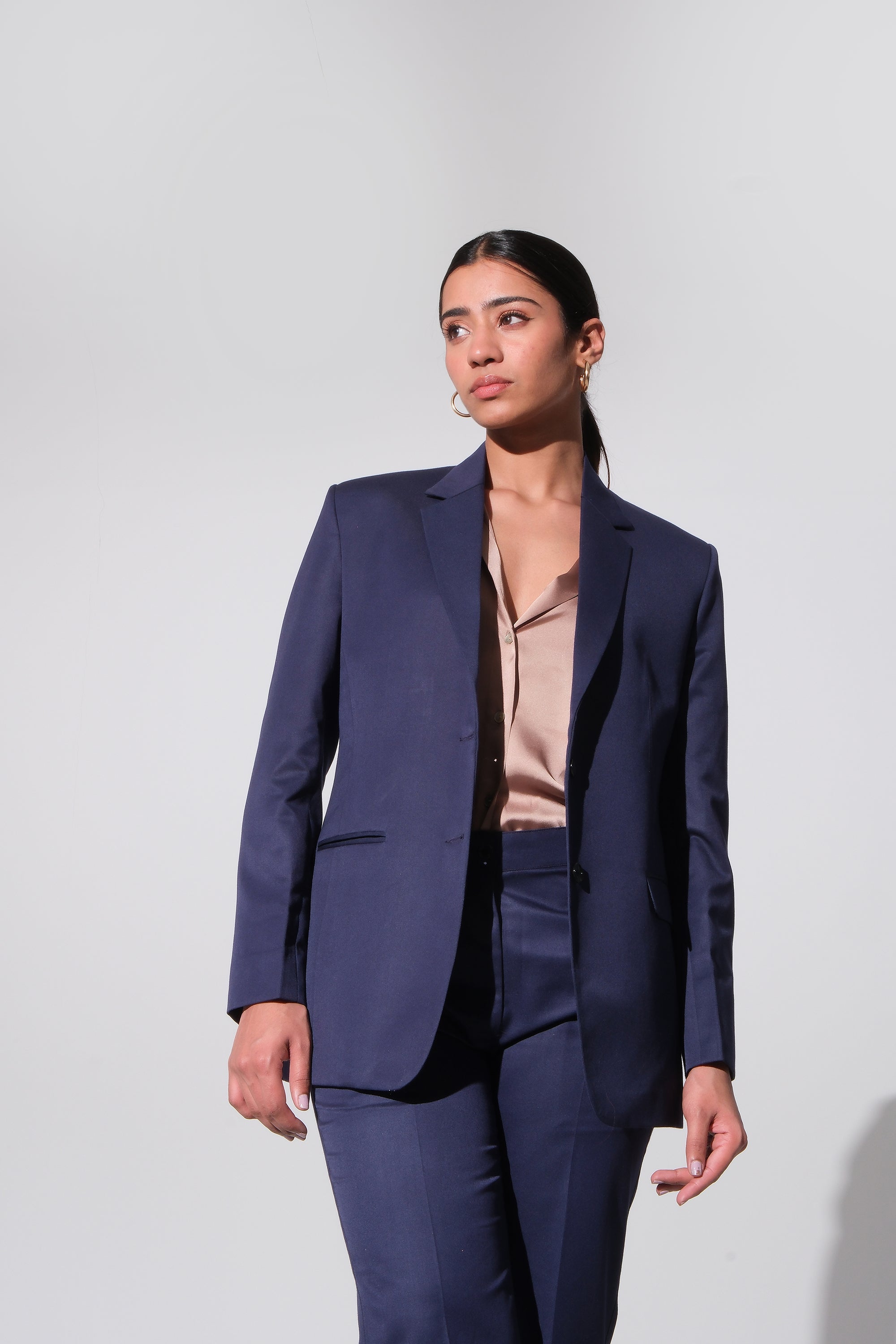 Classic Business Suit- Navy Blue